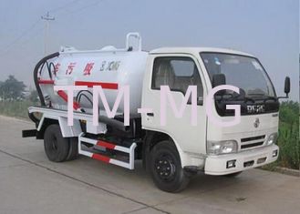 6.5L Energy Saving Special Purpose Vehicles , Suction Truck For Noncorrosive Mucus Liquid