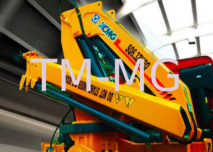 chất lượng  Durable XCMG Knuckle Boom Truck Mounted Crane 6300kg Safety For Mining Industry nhà máy sản xuất