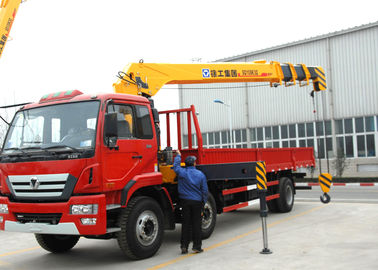 Vận chuyển bền bỉ 12 tấn xe tải chở hàng, cần cẩu